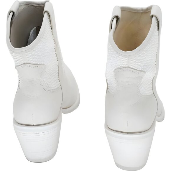 Dolce Vita Women's NASHE Mid Calf Boots, Off White Pearls, 8.5 - Picture 3 of 6